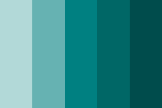 teal color