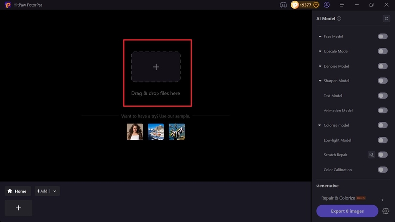 add logo images enhance with fotorpea