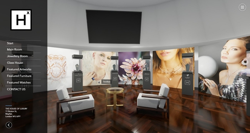 the house of luxury vr tools