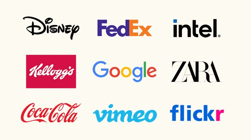 different styles of logo woodmark