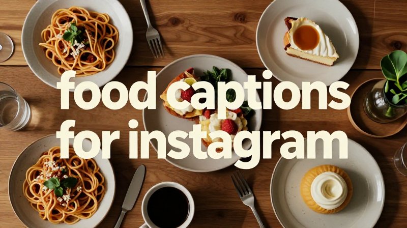 food caption writing