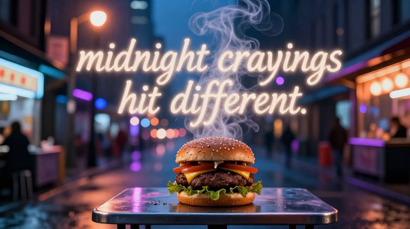 late night food cravings
