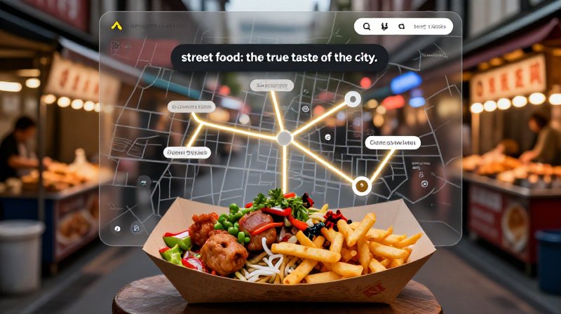 street food explorer captions