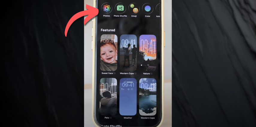 editing lock screen iphone wallpaper image