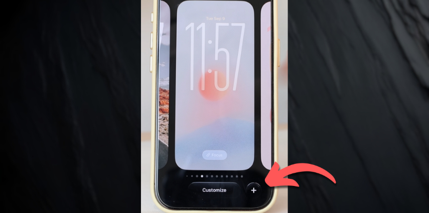 editing lock screen iphone wallpaper