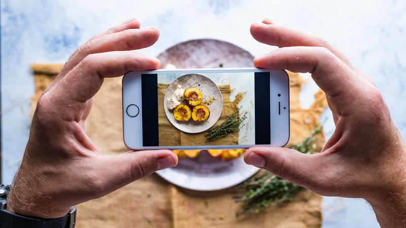 food photography with iphone