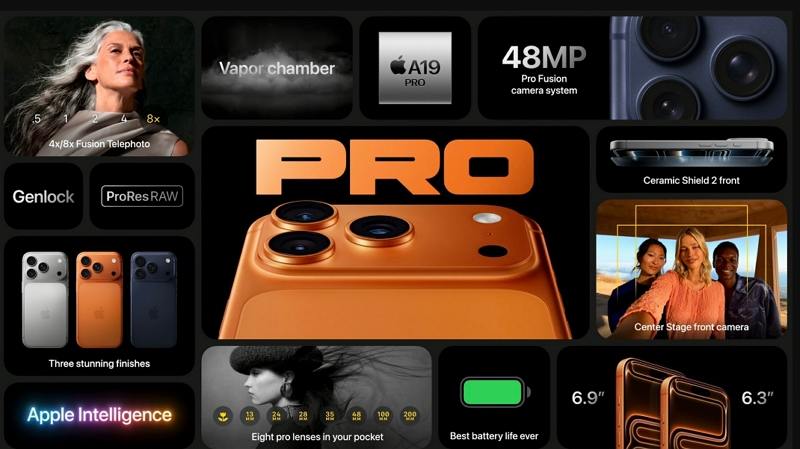 iphone 17 pro features