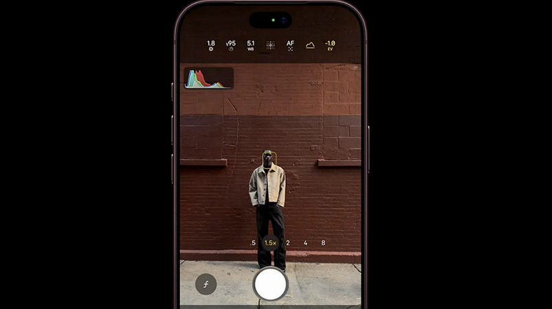 iPhone 18 Pro Camera Histogram