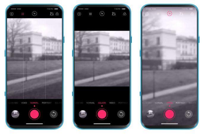 Opening the Camera app on the iPhone 18 Pro home screen