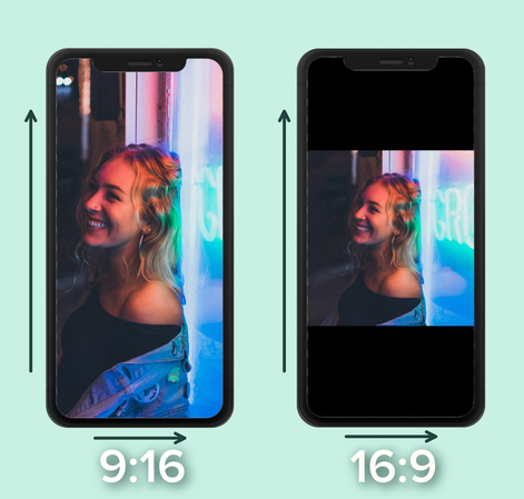vertical 1080p video format