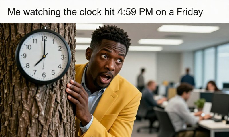 black guy behind tree meme weekend approaching thrill