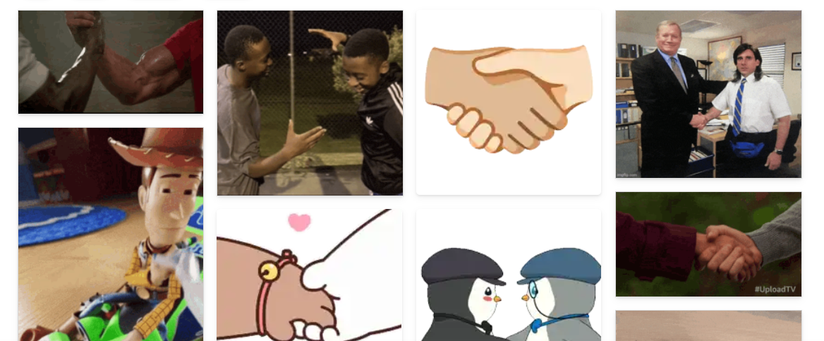 trending handshake meme templates