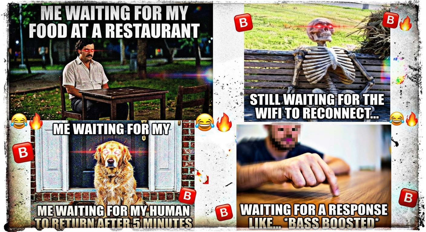 waiting meme recreations