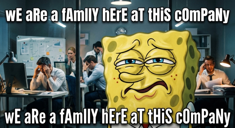 work spongebob meme