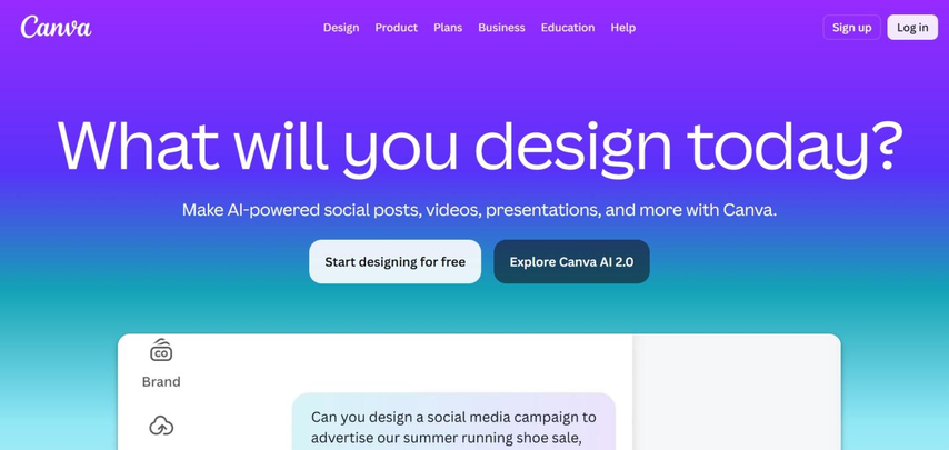 canva drag and drop AI mothers day card design