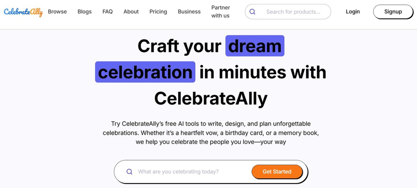 celebrateally AI mothers day coupon card creator