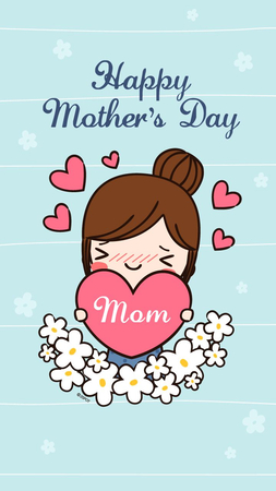 cute Mother's Day wallpaper phone
