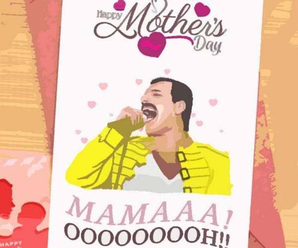 meme style Mother's Day card