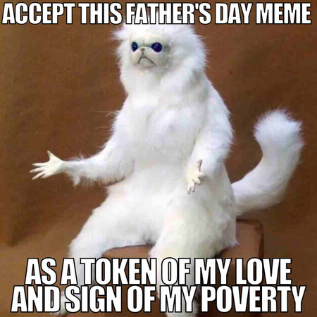 lustiges vatertag meme mit frechem papa humor