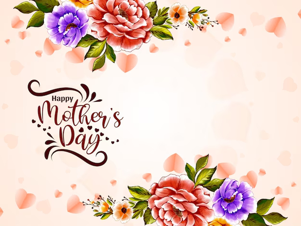 typography happy Mother's Day desktop wallpaper