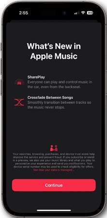 如何使用 iOS 17 在 iPhone/iPad 上的 Apple Music 上切換曲目 