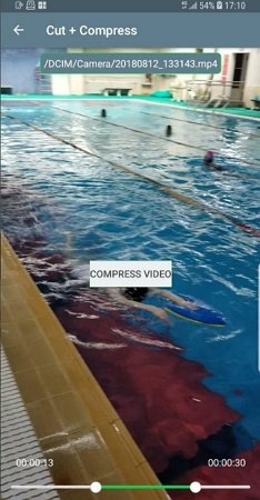 compress video to whatsapp on Android