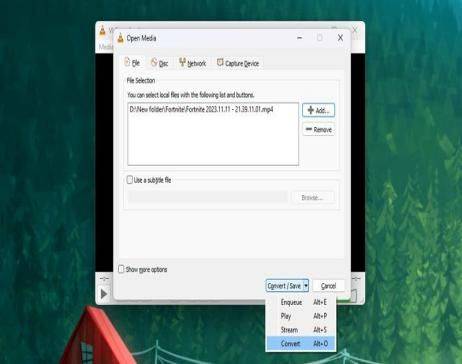 mp4をmp3 vlcに変換します