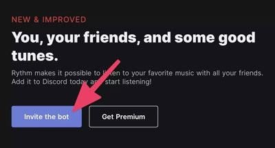 haz clic en añadir a Discord