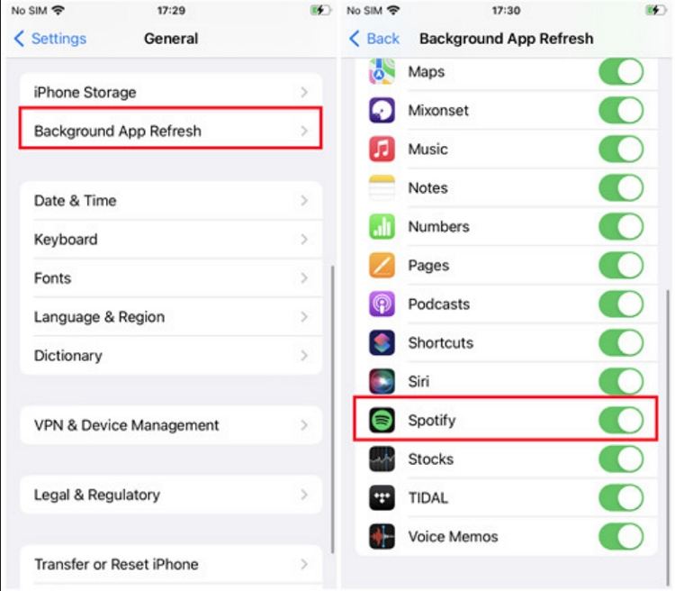 spotify 자동 재생 끄기