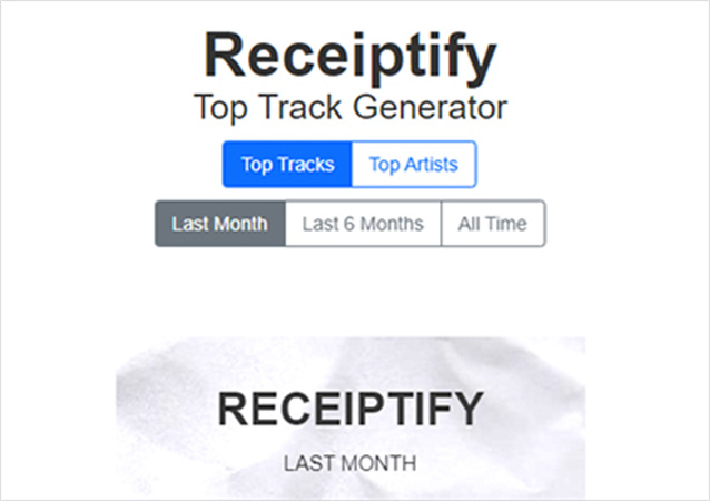 Receiptify 란 무엇이며 Spotify 영수증을받는 방법