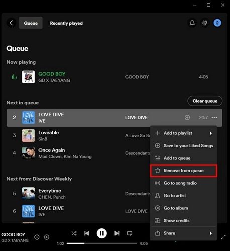 How To Remove A Song From A Queue On Spotify How To Remove A Song From A Queue On Spotify