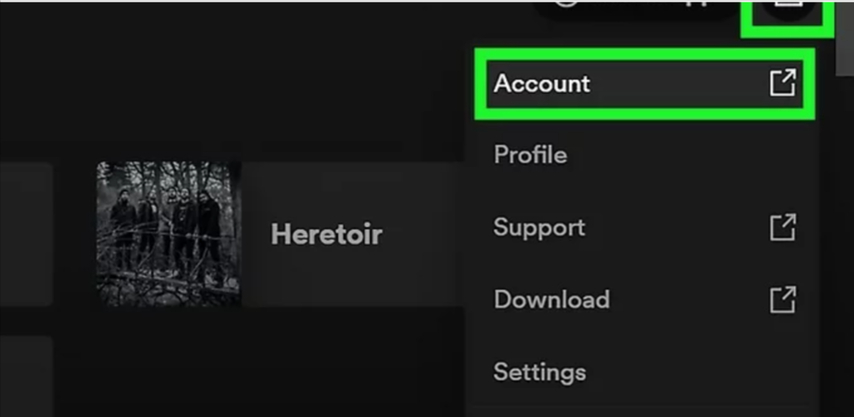 sign out of all devices on spotify