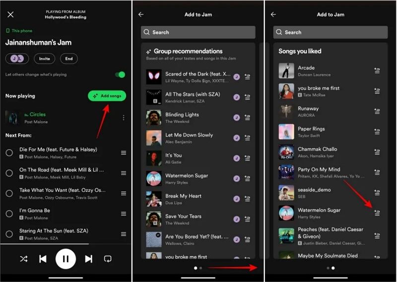 Que signifie une jam sur Spotify