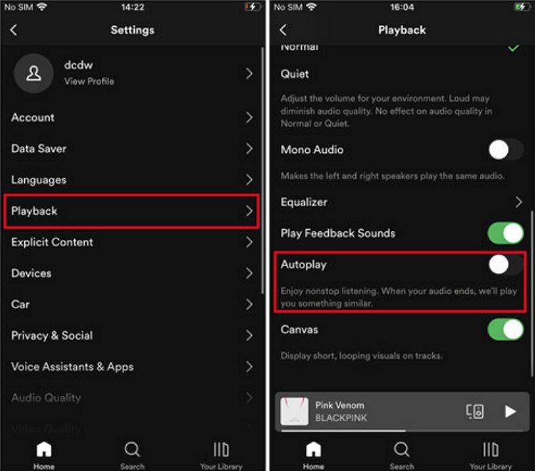  comment arrêter la lecture automatique sur spotify 