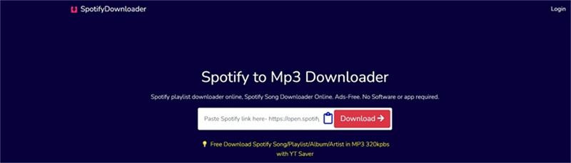 Descargador de música de Spotify a MP3 - Spotify Downloader