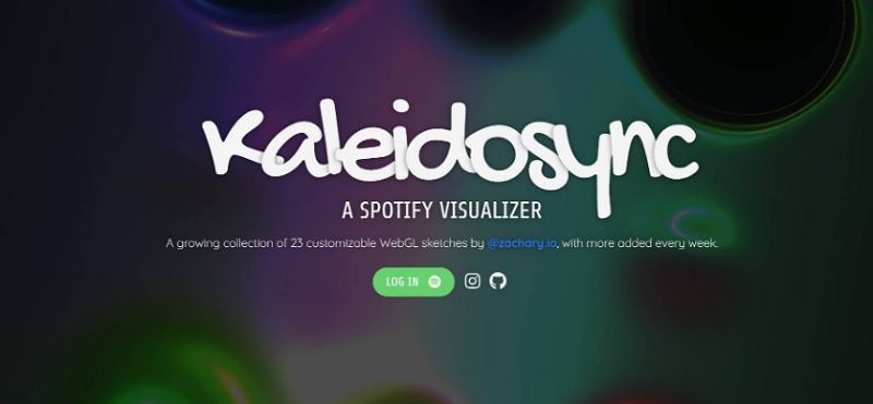 spotify visualizer