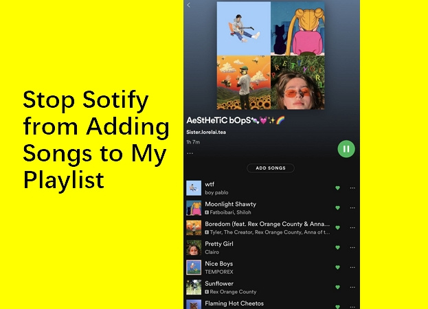 【已解決】為什麼Spotify會將歌曲添加到我的播放列表？