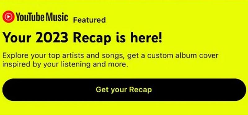 What are YouTube Music Recaps? How to open your recap in YouTube Music