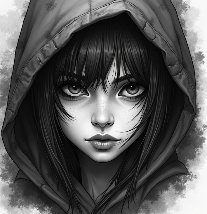 mysterious drawing ideas for girls