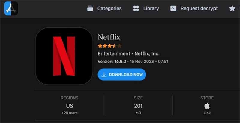 offline download netflix mac