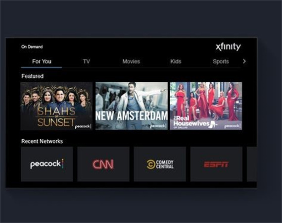 استخدم نتفليكس على Xfinity