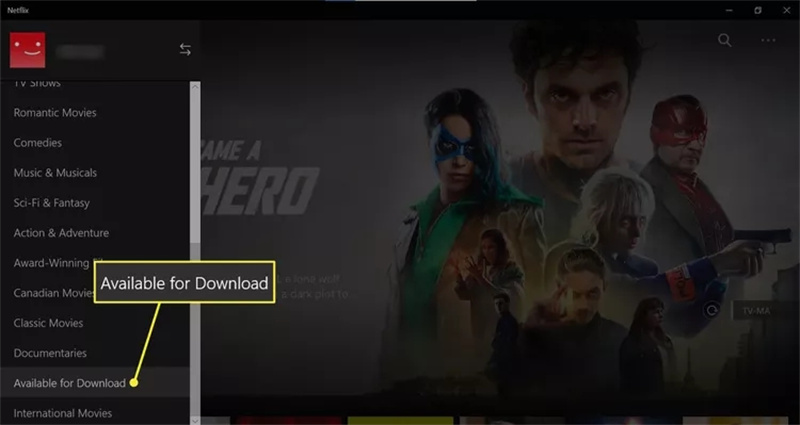 How to watch deals downloaded netflix movies