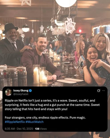 Ripple episodes and their release schedule on Netflix