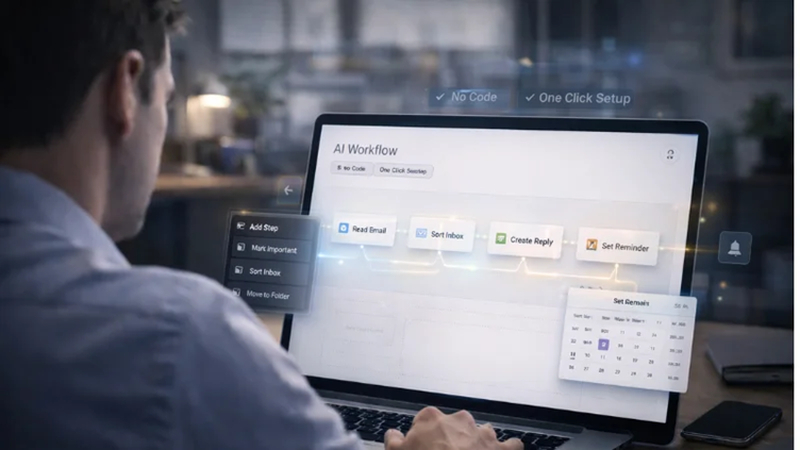 simple ai workflow setup