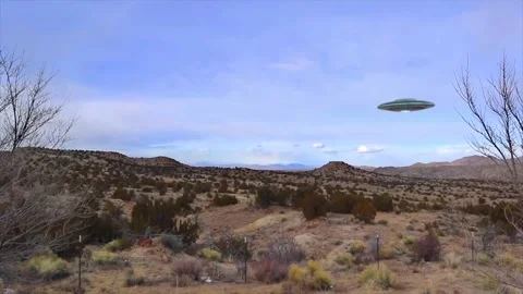 CGI UFO video