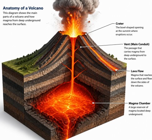 prompt de gpt image 2 para ciencias de la tierra y geología