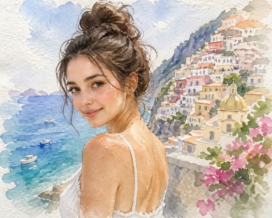 gpt image 2 prompt for watercolor impressionism