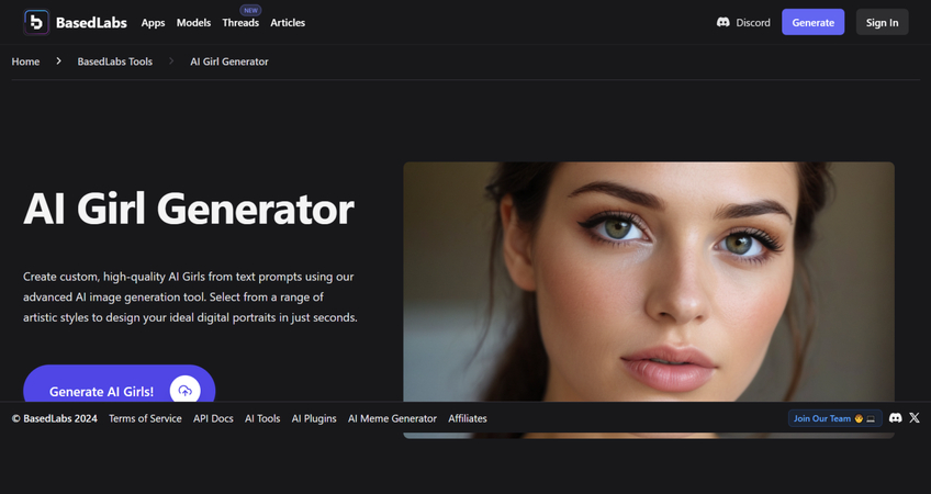 7 Nice AI Girl Generators for Stunning Character Creations