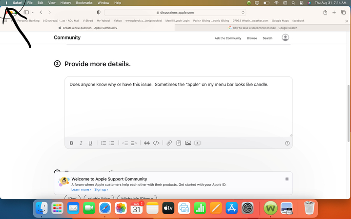 fond d'écran animé mac