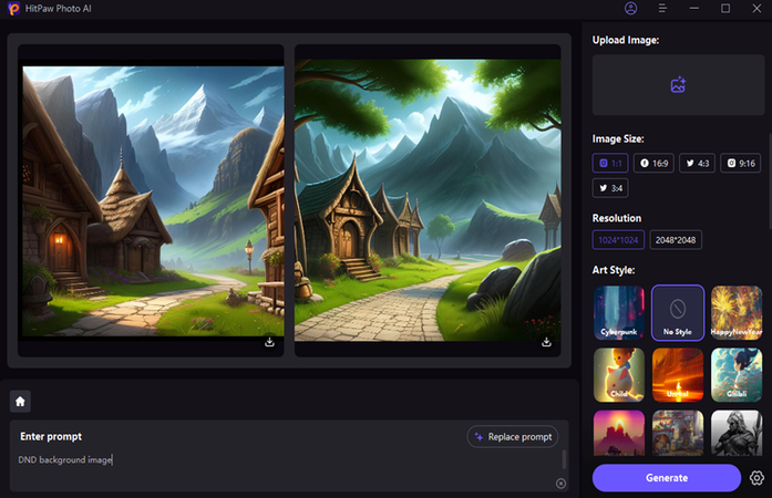 générateur d'arrière-plan DND
